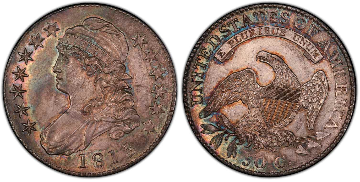 1815 Silver Half Dollars