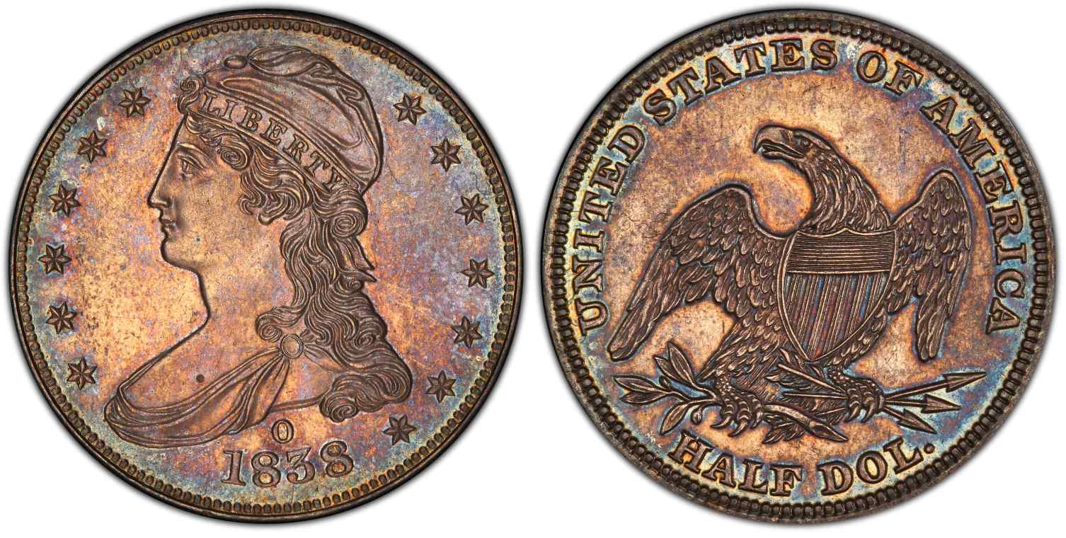 1838-O Half Dollar