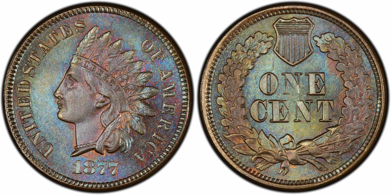 1877 Indian Cent