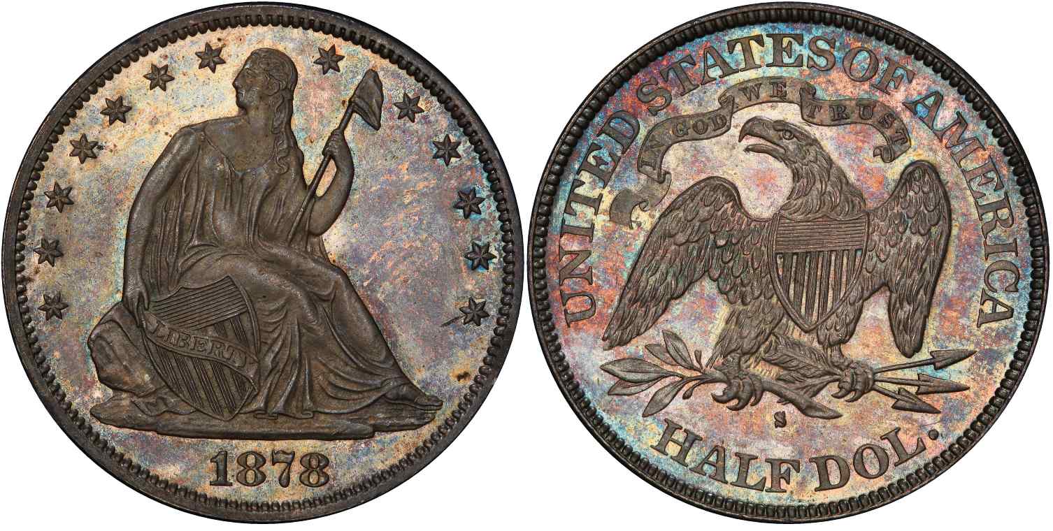 1878-S Silver Half Dollar