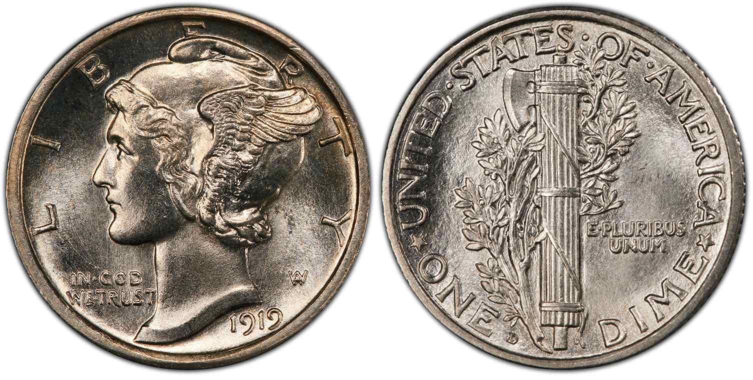 1919-D Mercury Dime