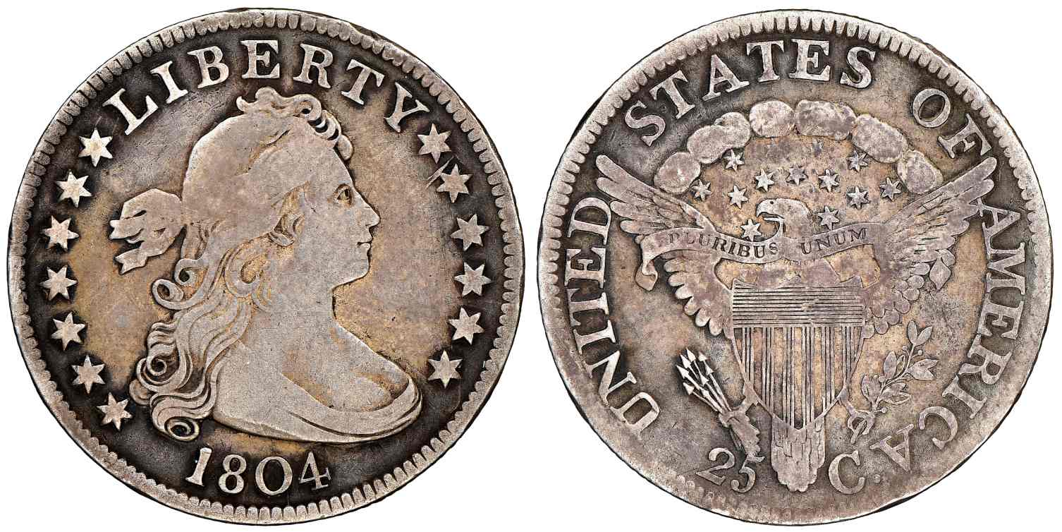 1804 Draped Bust Quarter