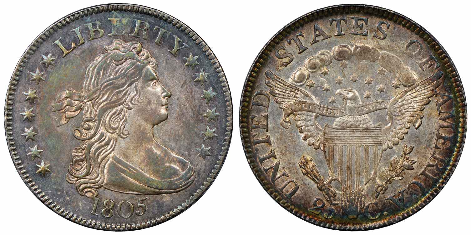 1805 Draped Bust Quarter