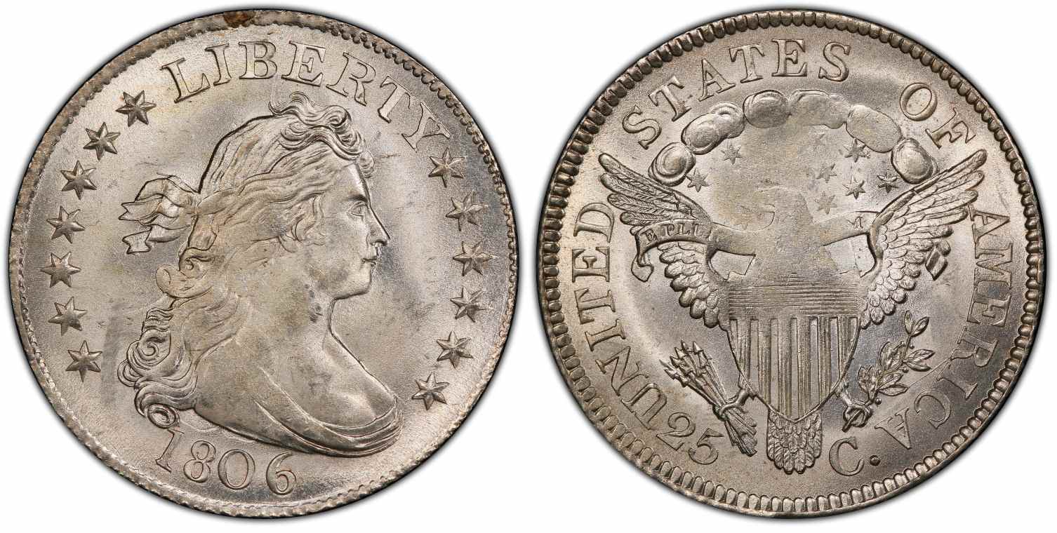 1806 Draped Bust Quarter