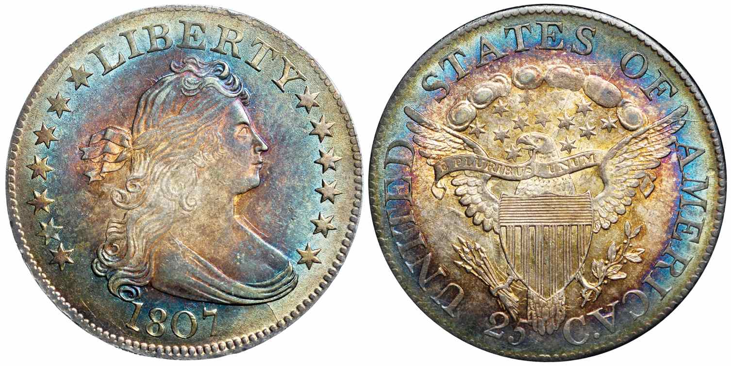 1807 Draped Bust Quarter