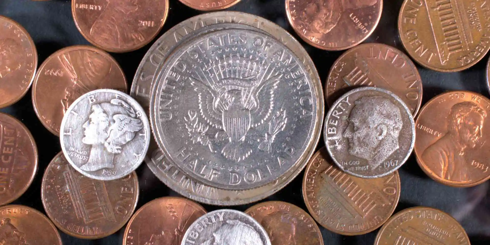 Sell Coins in Killeen With Coinfully - Sell Rare Coins - Rare coins on table for appraisal in Killeen.