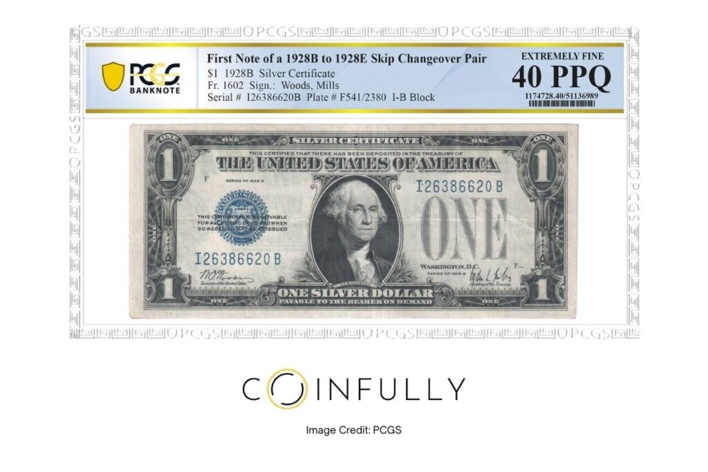 How To Sell Paper Currency - 1928B Silver Certificate - Coinfully