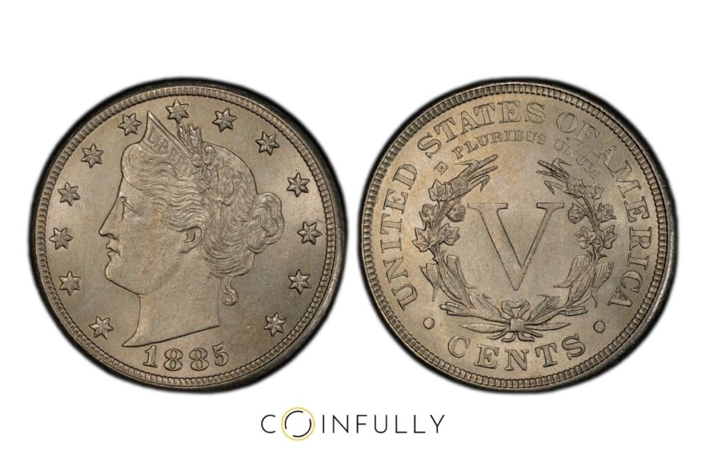 1885 Liberty Head Nickel - Coinfully