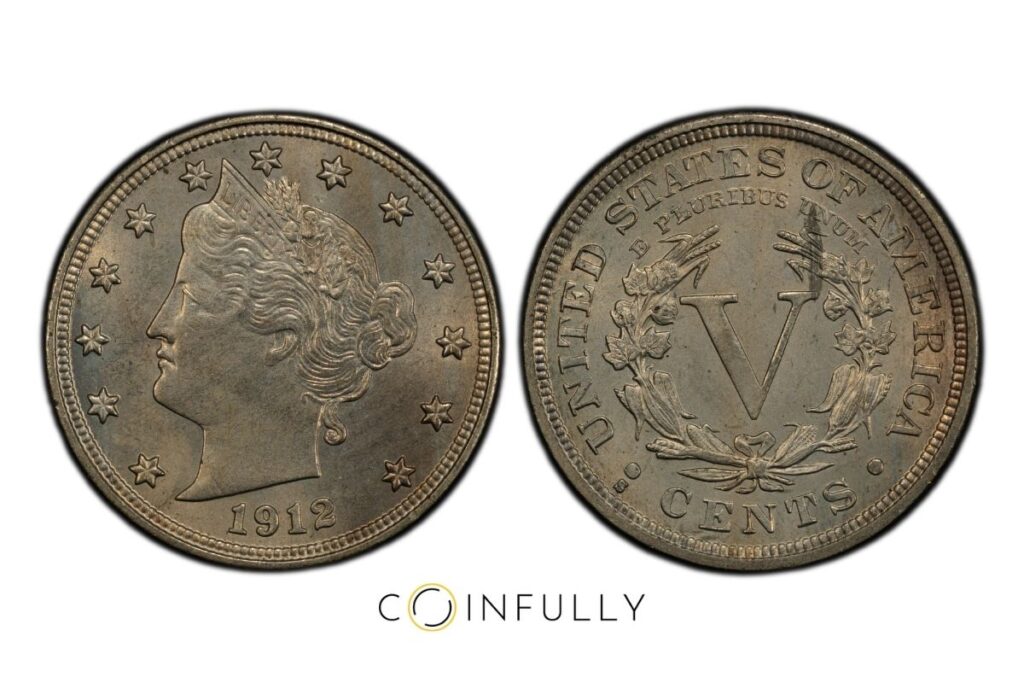 1912-S Liberty Head Nickel