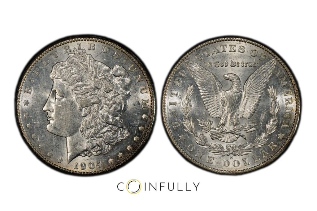 1904-S Morgan Silver Dollar - Coinfully