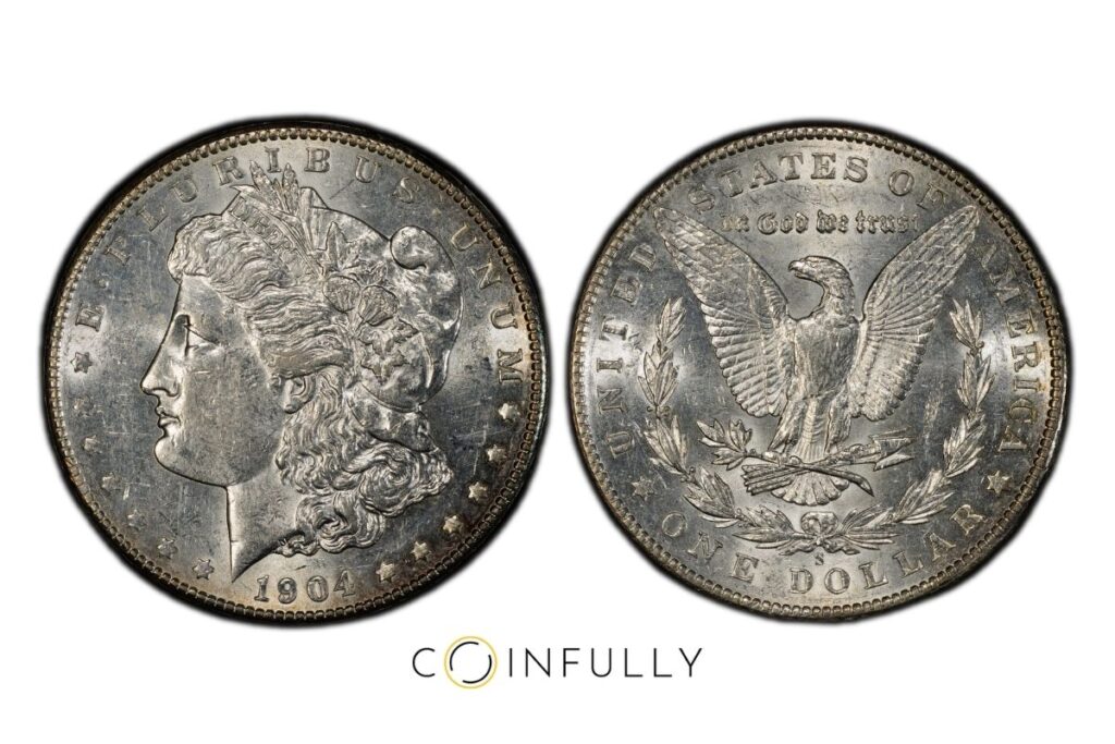 1904-S Morgan Silver Dollar - Inherited Coins - Coinfully