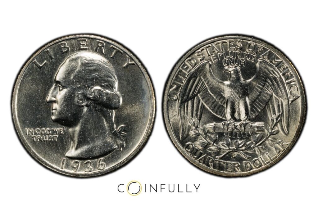 1936-D Washington Quarter - Coinfully