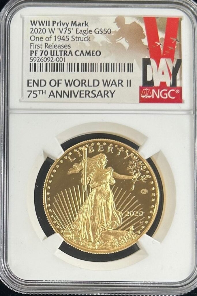 2020 American Gold Eagle V75 - Coinfully