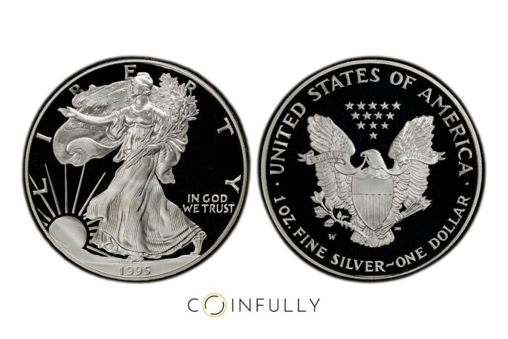 1995 American Silver Eagle - Proof - Coinfully
