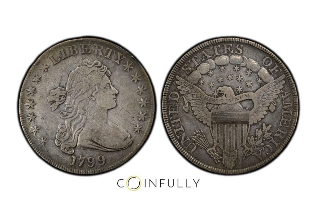 Why Cleaning a Coin Yourself Can Cost You Thousands: What’s It Worth? 2 Why Originality Wins - 1799 Bust Dollar - Coinfully